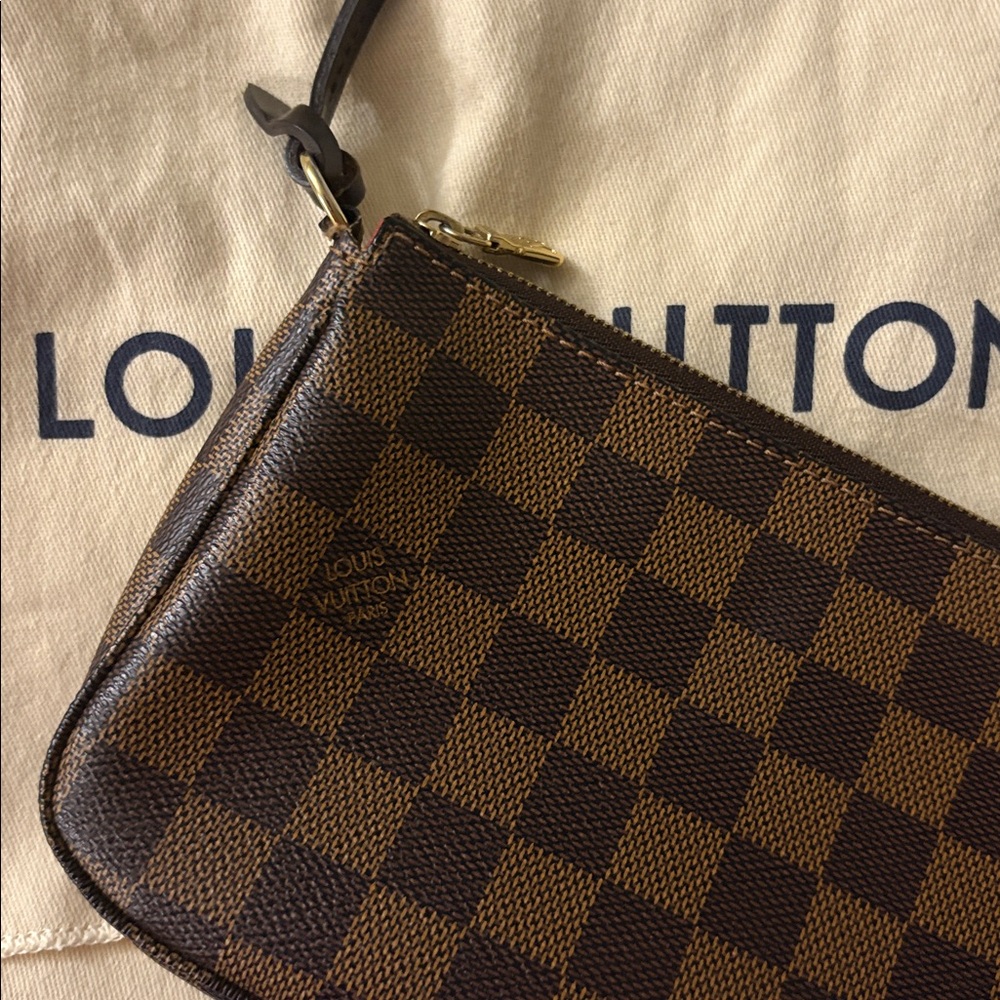 Louis Vuitton pochette accessories Damier ebene - Picture 2 of 9